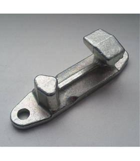 Кронштейн для замка 27 мм оцинкованная сталь