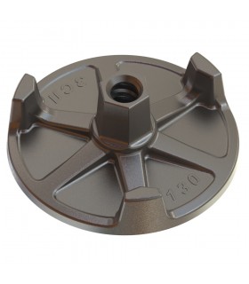 Стальная гайка D130